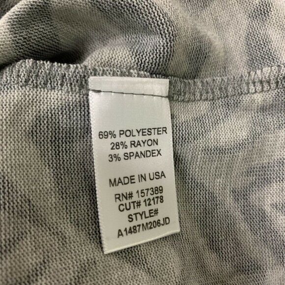 LA LA LAND CREATIVE CO Womens Multicolor Zebra Print Pullover Hoodie - Picture 5 of 5